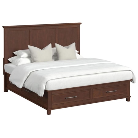 Queen Size Bed w/ Storage