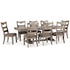 Signature Design by Ashley Lexorne 9-Piece Dining Set