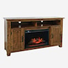 Jofran Cannon Valley Fireplace with Logset
