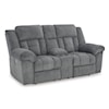 Signature Design by Ashley Tip-Off PWR REC Loveseat/CON/ADJ HDRST