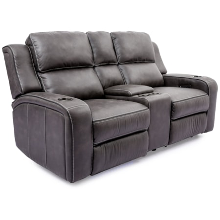3-Piece Power Headrest Recl Love w/ Lights