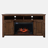 Bakerfield Fireplace with Logset