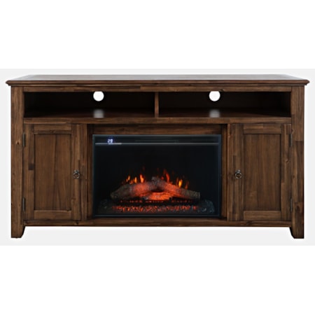Bakerfield Fireplace with Logset
