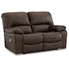 Signature Design by Ashley Leesworth Power Reclining Loveseat