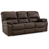 Signature Design by Ashley Leesworth Power Reclining Sofa