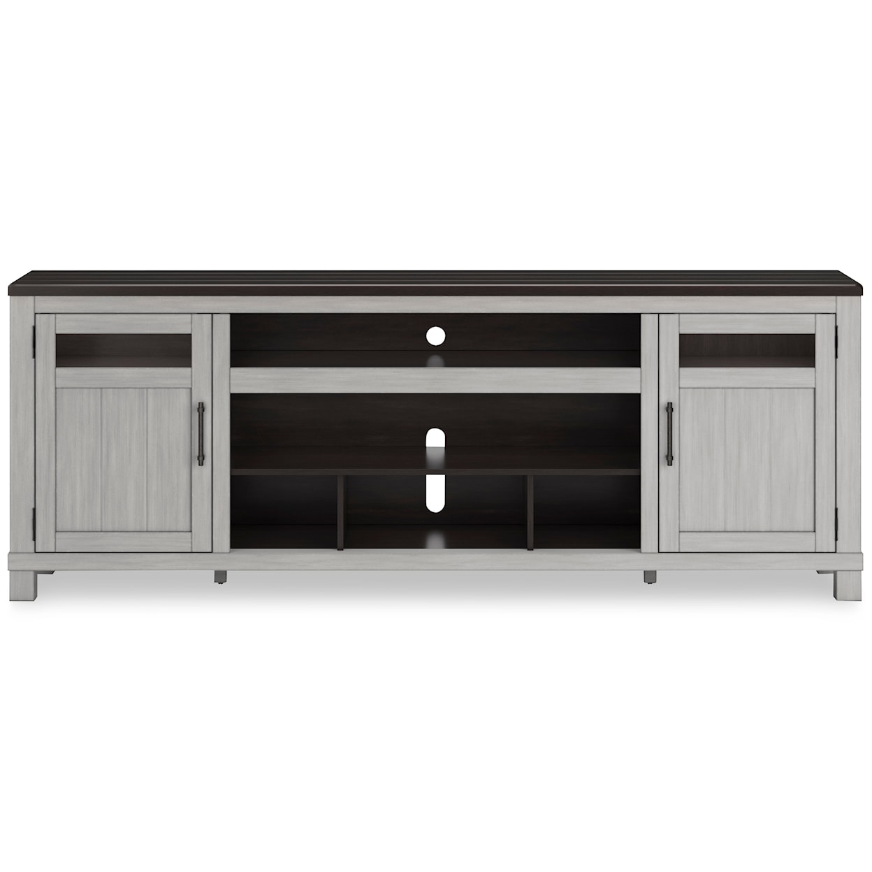 Signature Design by Ashley Darborn XL TV Stand w/Fireplace Option