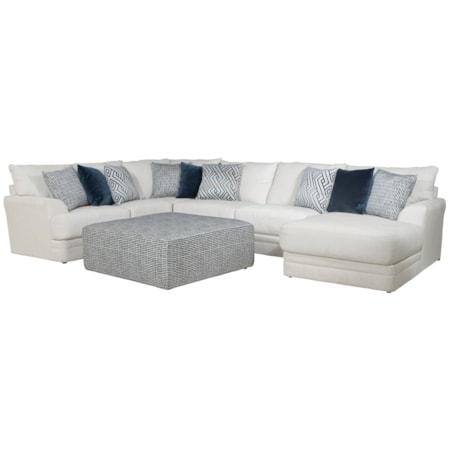 3-Piece Sectional Sofa with Chaise