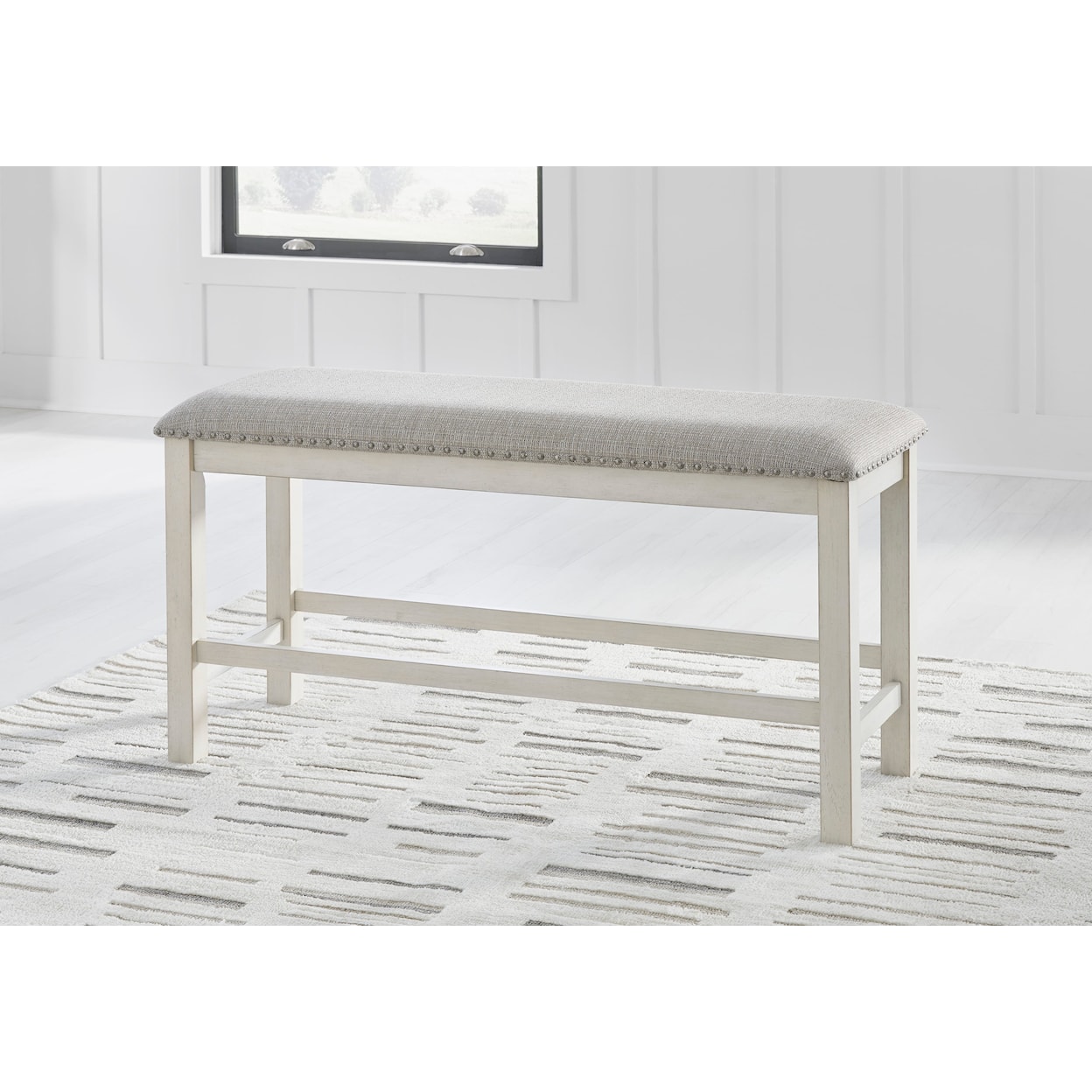 Signature Design by Ashley Robbinsdale DBL Counter UPH Bench (1/CN)
