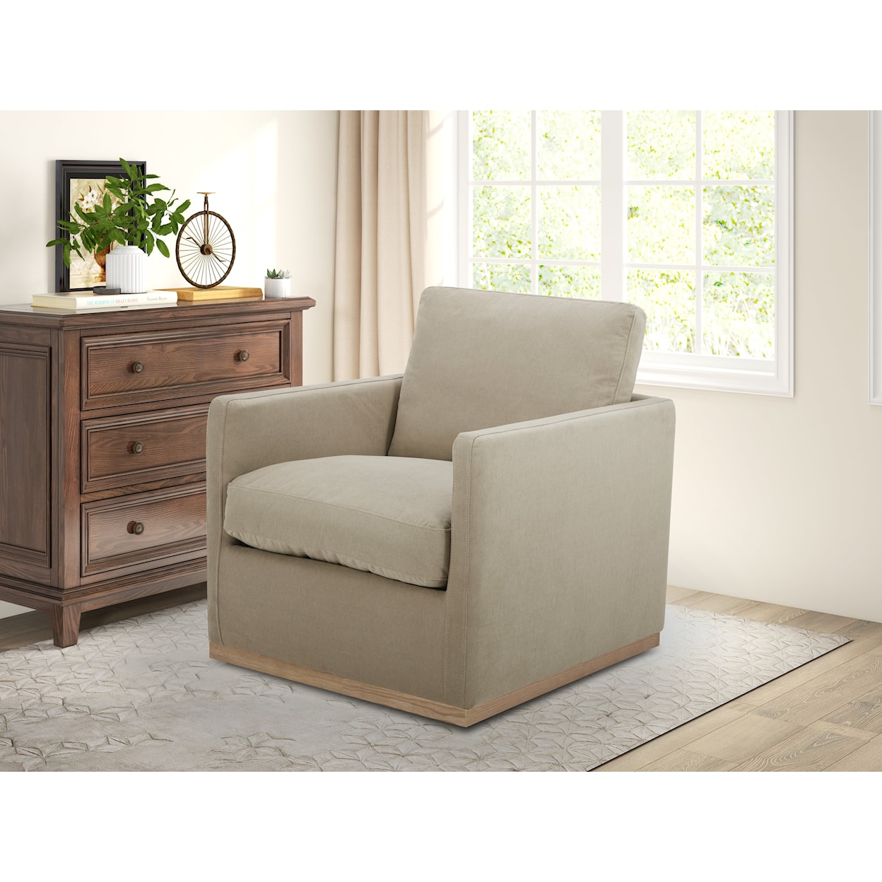 Warehouse M LILY Swivel Chair