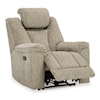 Signature Design by Ashley Hindmarsh Power Recliner with Adjustable Headrest