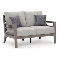 Outdoor Loveseat with Cushion