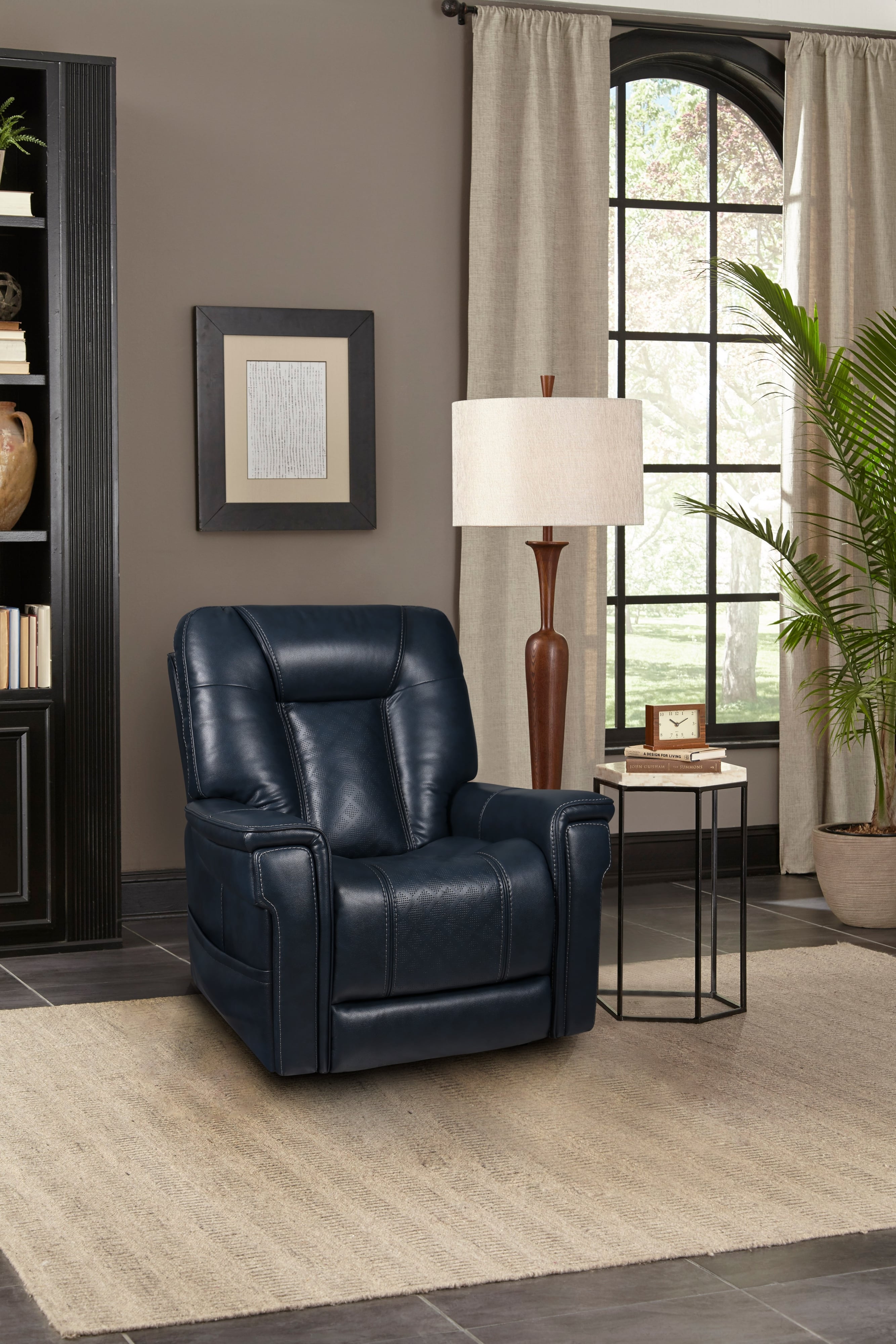 Warehouse M 605 Lay Flat Lift Recliner w/Power Headrest