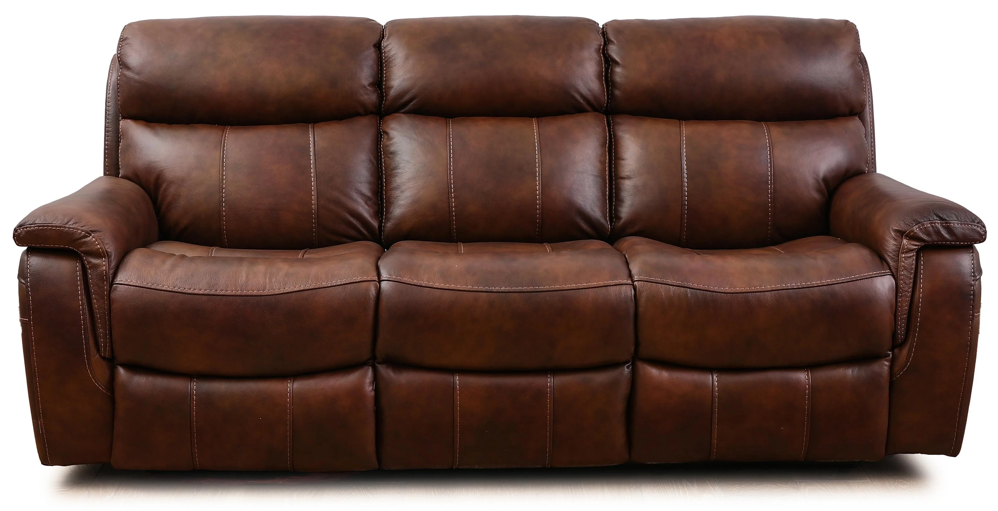 9020 10962154 Leather Power Reclining Sofa with Power Adjustable
