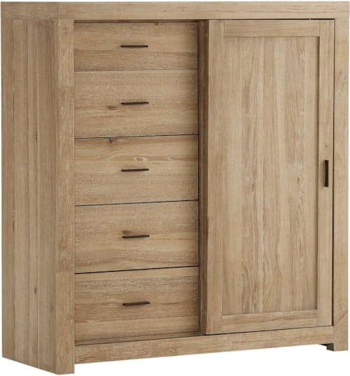 Contemporary 5-Drawer Gentleman's Chest