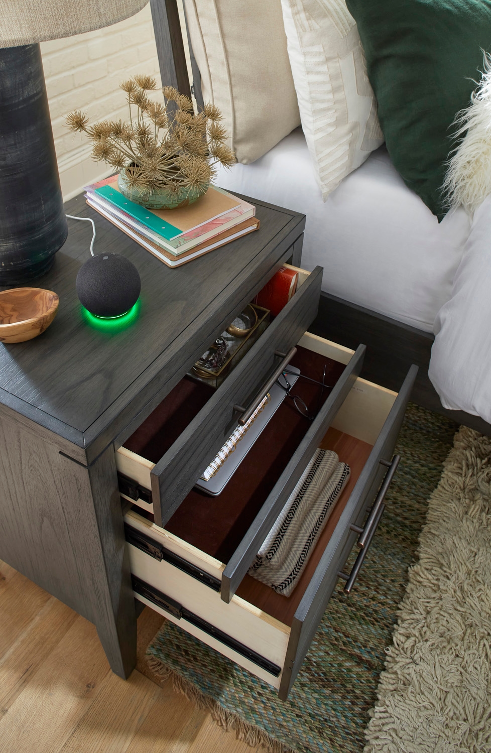 Aspenhome Preston 2-Drawer Nightstand