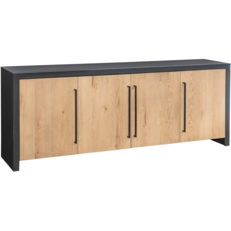 83" 4-Door TV Console
