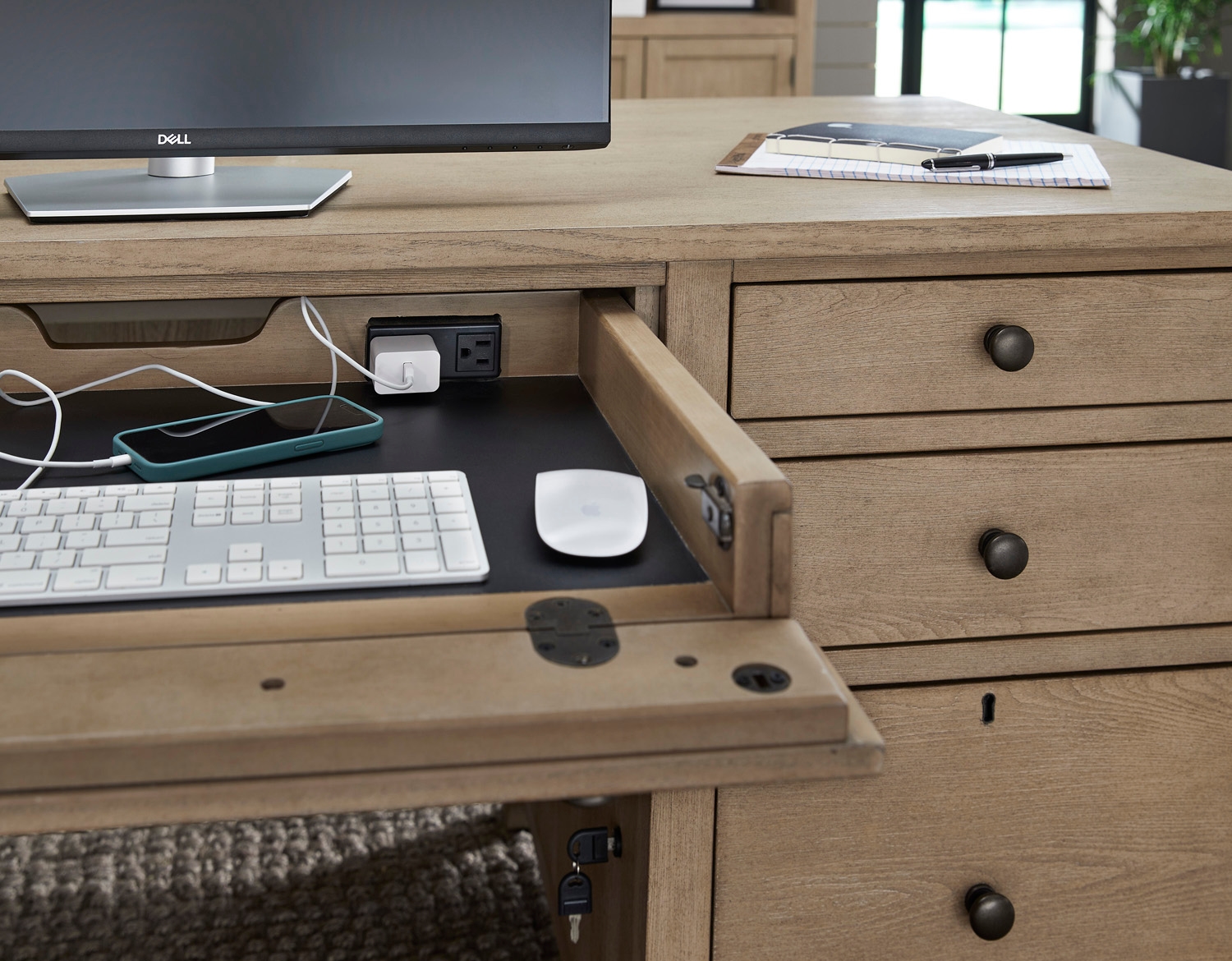 Aspenhome Emerson 66" Executive Desk