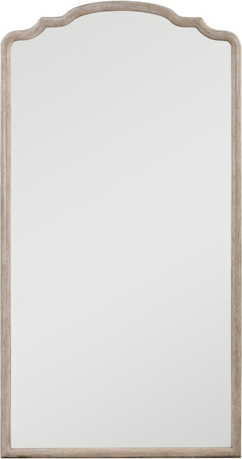 Traditional Arched Floor Mirror