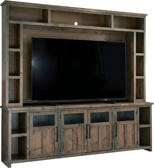 98" Console W/ 4 Doors