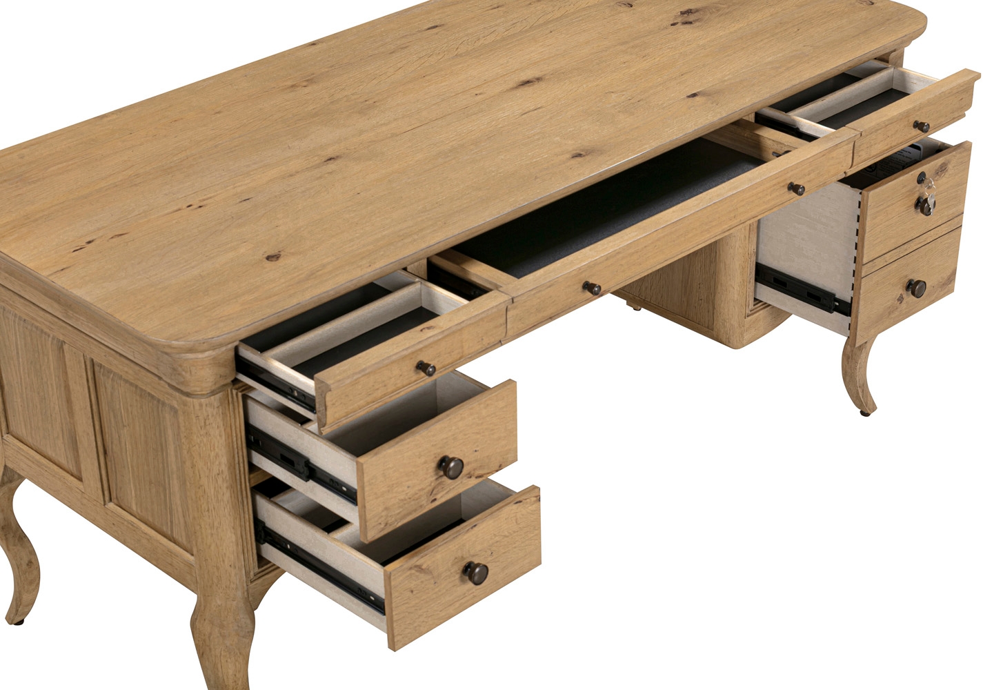 64&amp;quot; Half Ped Desk