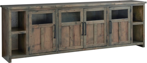 Farmhouse 98" 4-Door Console
