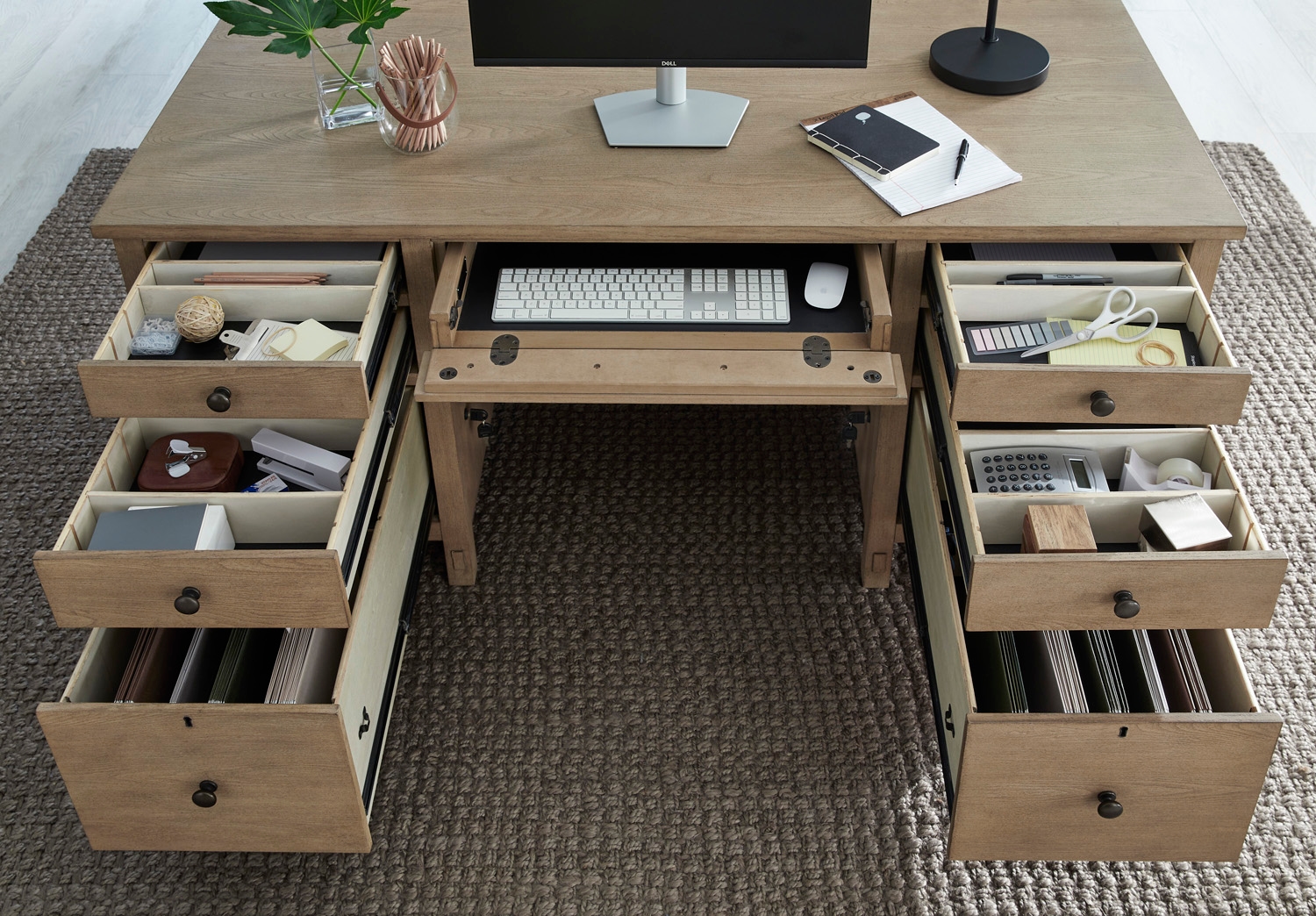 66" Executive Desk