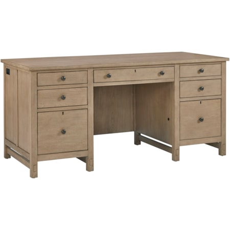 66" Executive Desk