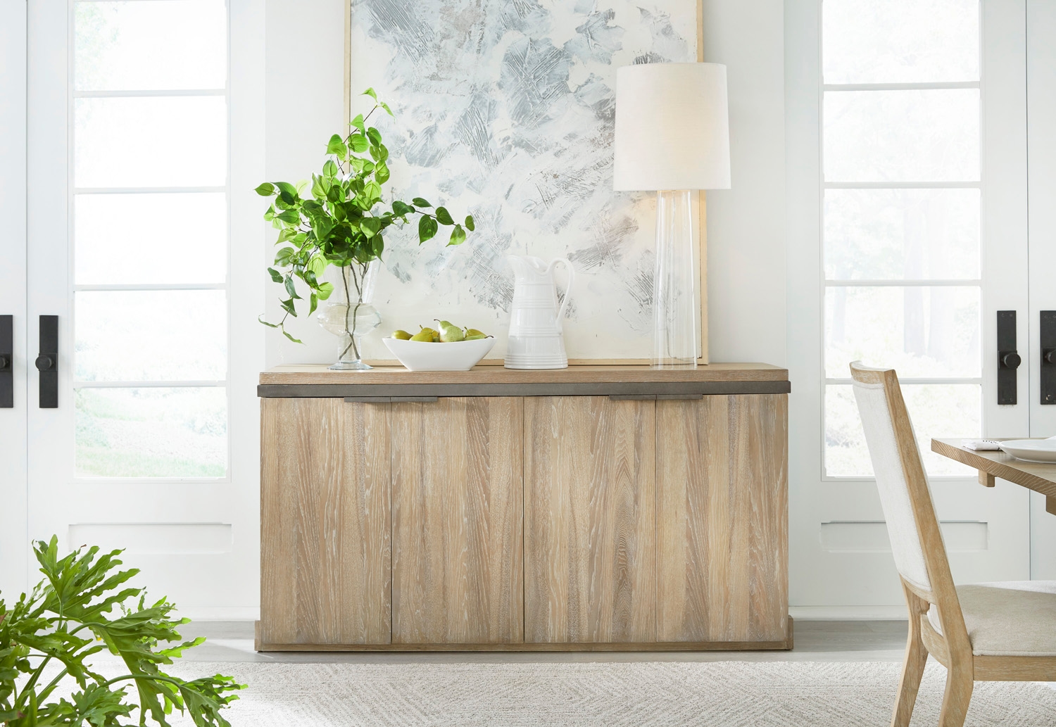 Aspenhome Modern Loft 4-Door Sideboard