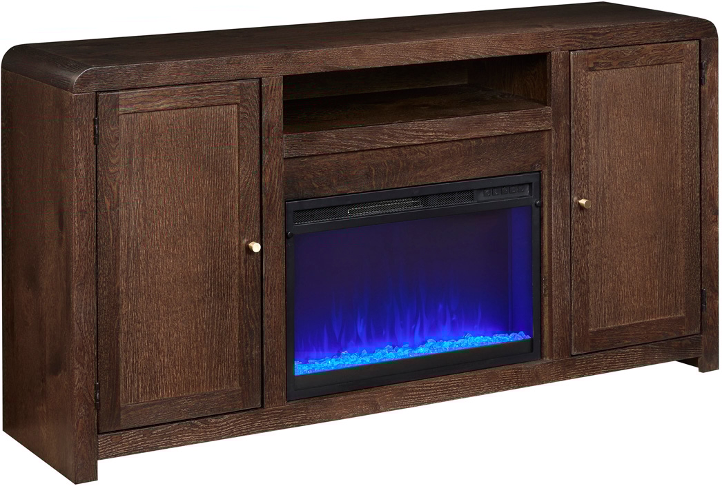 66" Fireplace Console