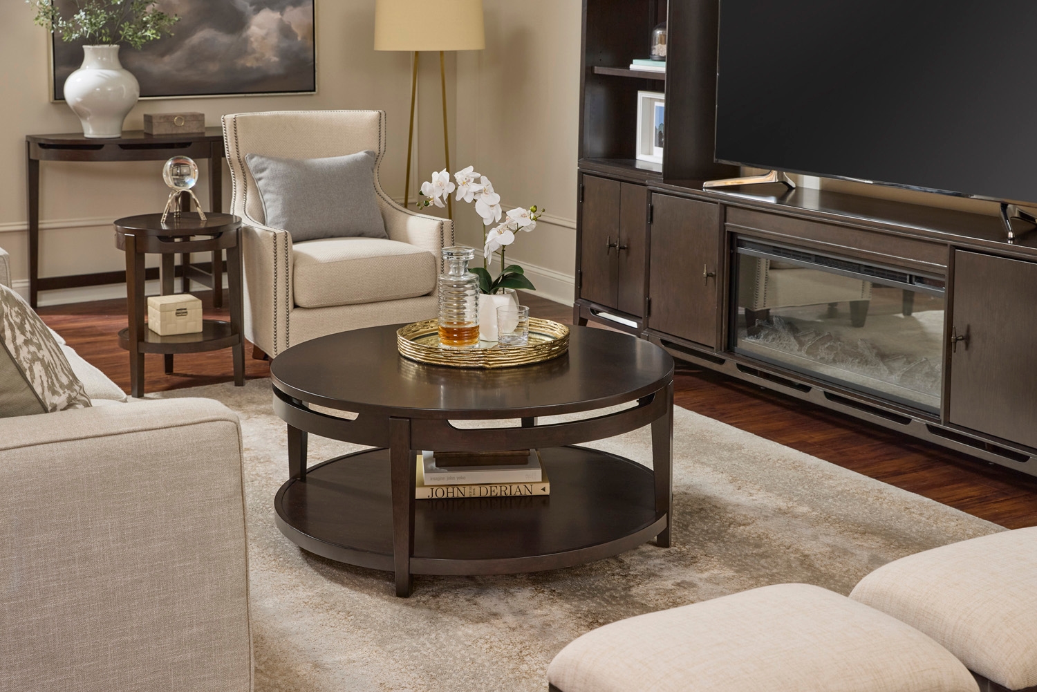 Round Cocktail Table