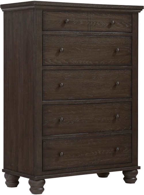 Transitional 5-Drawer Chest