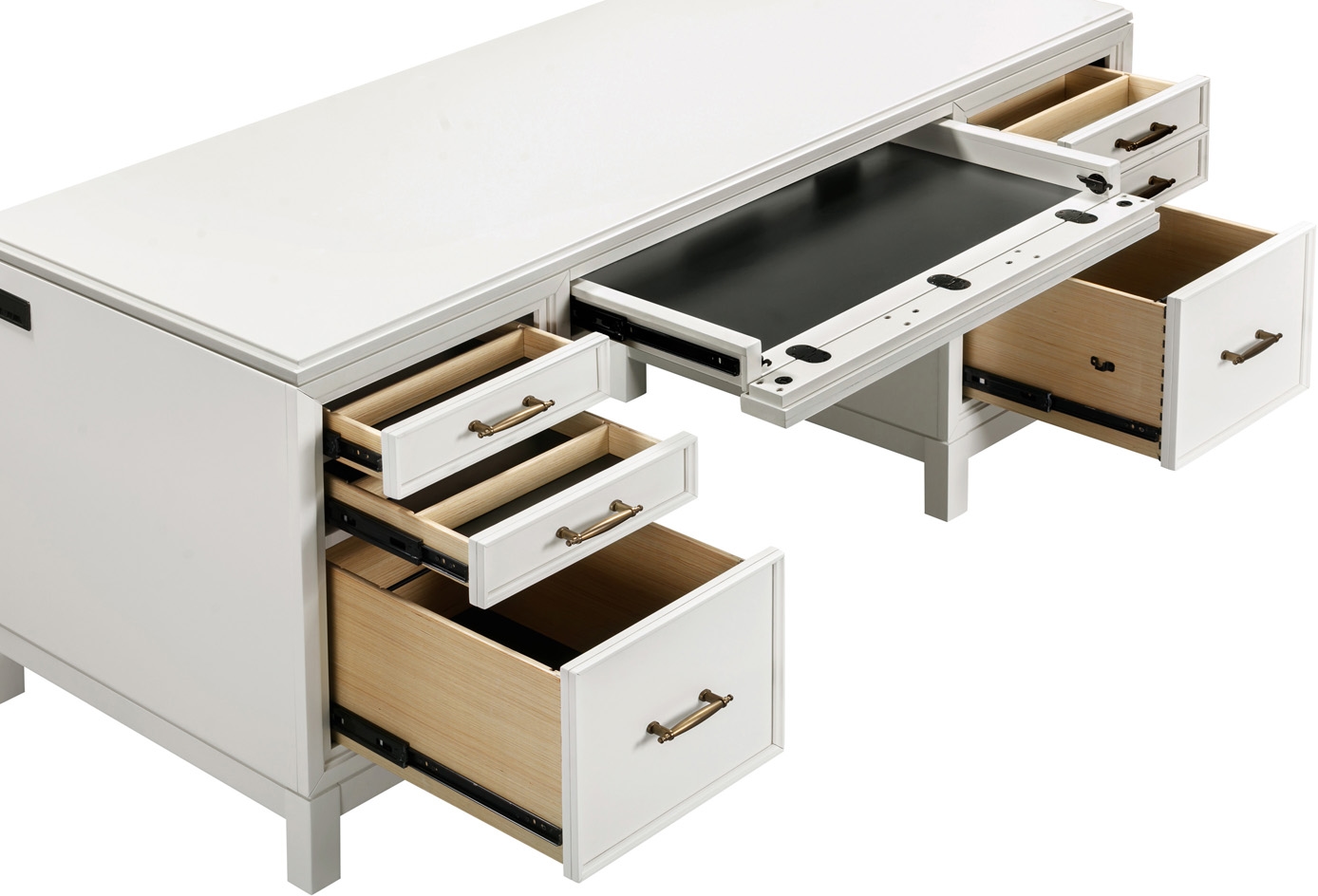 Aspenhome Alexander 66" Executive Desk