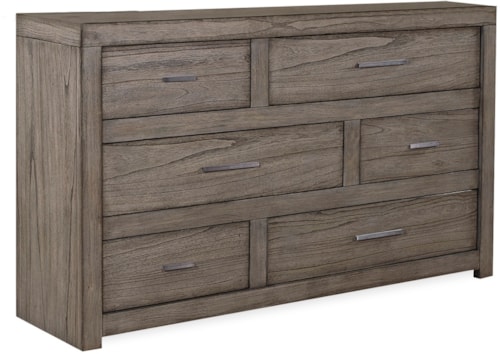 Contemporary 6-Drawer Dresser