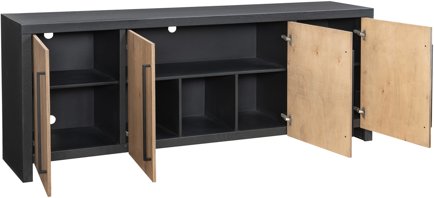 83" 4-Door TV Console