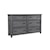Aspenhome Caraway Farmhouse 6-Drawer Dresser with 2 Felt-Lined Drawers and 2 Cedar-Lined Drawers