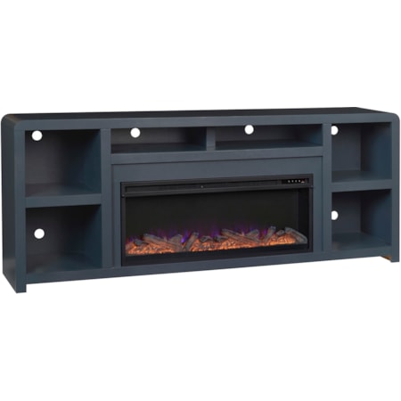 84" Fireplace Console