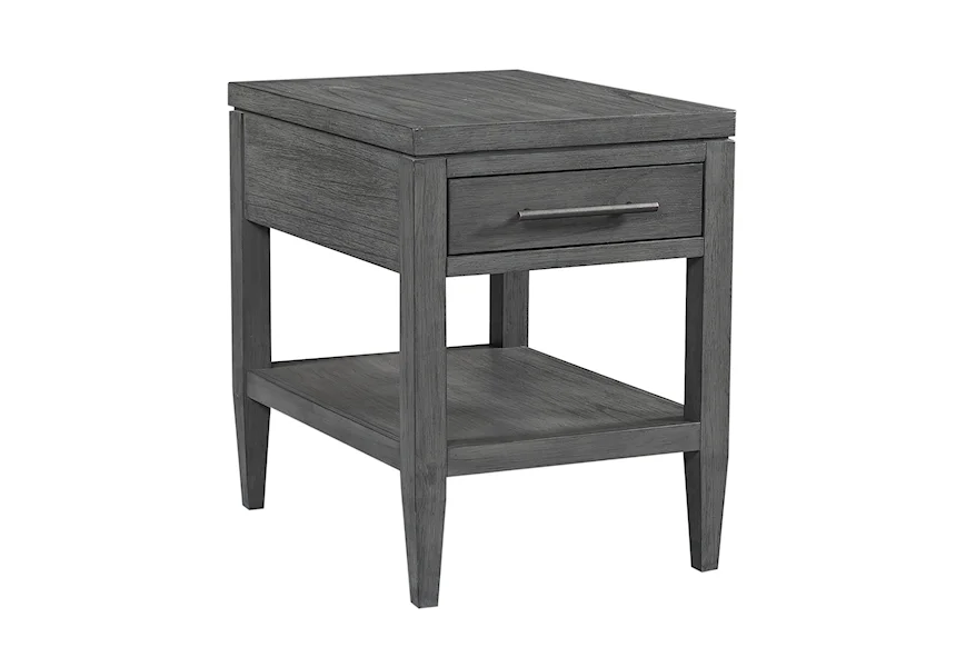 Preston Chairside Table by Aspenhome at HomeWorld Furniture