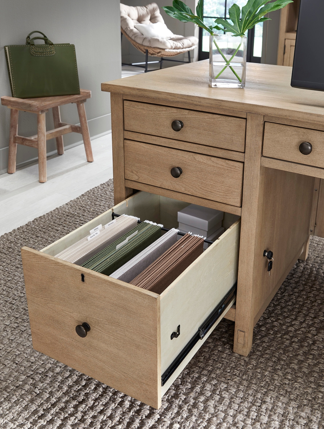 Aspenhome Emerson 66" Executive Desk