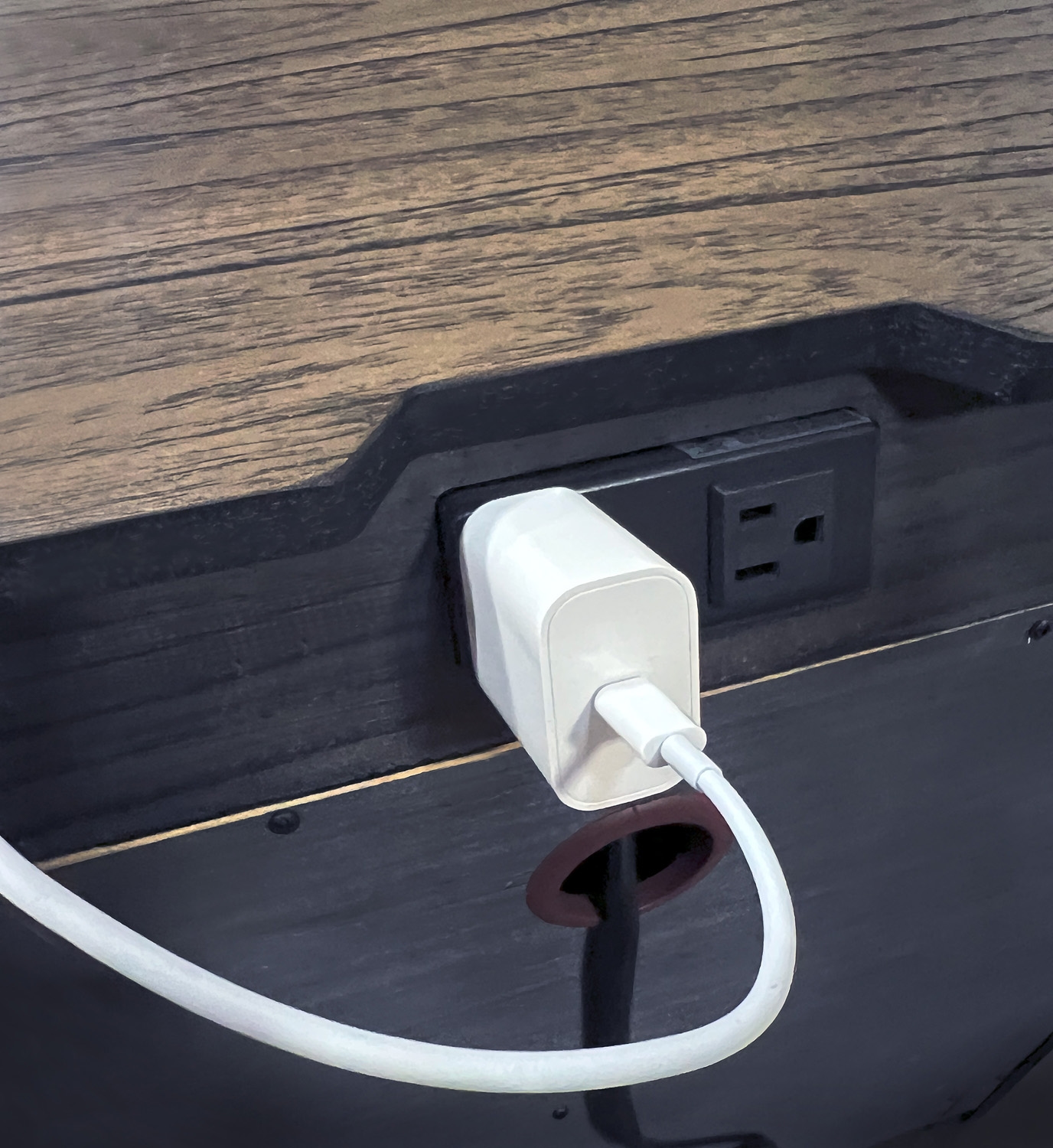 Aspenhome Modern Loft 2-Drawer Nightstand