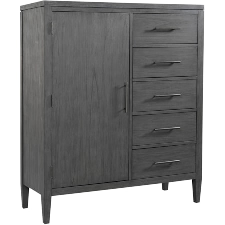 5-Drawer Door Chest