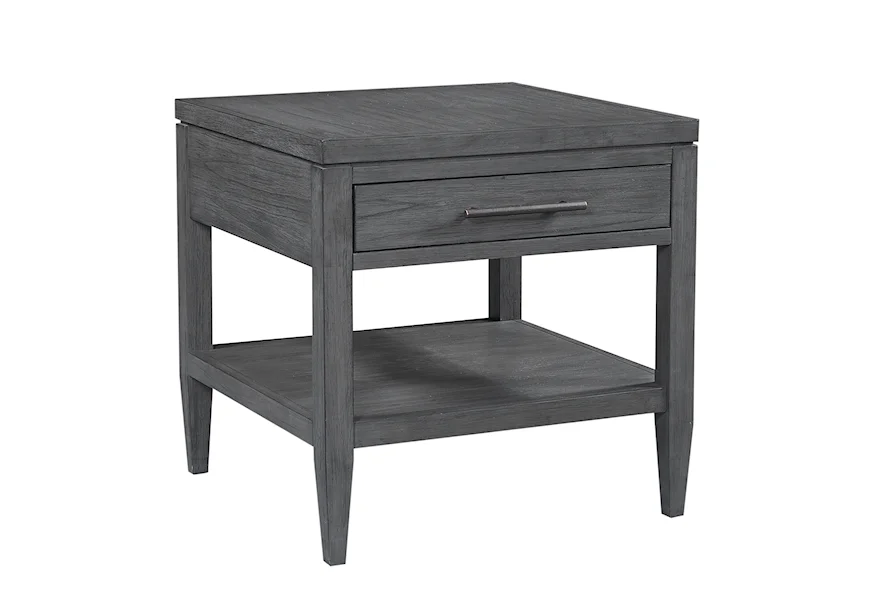 Preston End Table by Aspenhome at HomeWorld Furniture