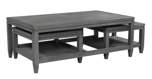 Contemporary Nesting Cocktail Table