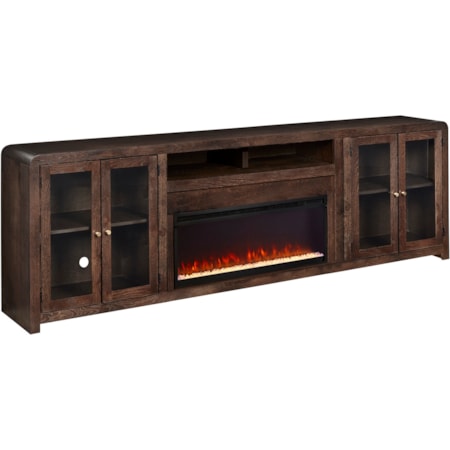 96" Fireplace Console