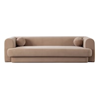 Contemporary Sofa with Accent Pillows (2)
