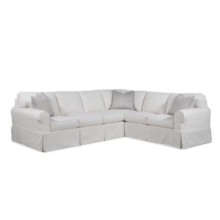 Bedford Two-Piece Corner Sleeper Sectional