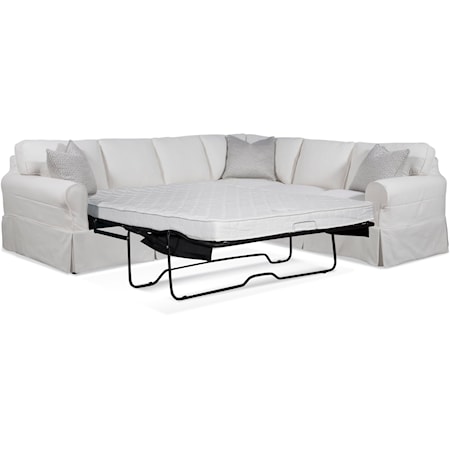 Bedford Two-Piece Corner Sleeper Sectional