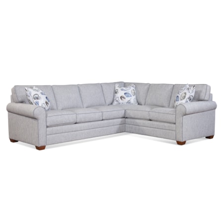 Bedford 2-Piece Corner Sleeper Sectional