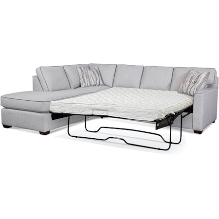 Easton 2-Piece Bumper Sleeper Sectional