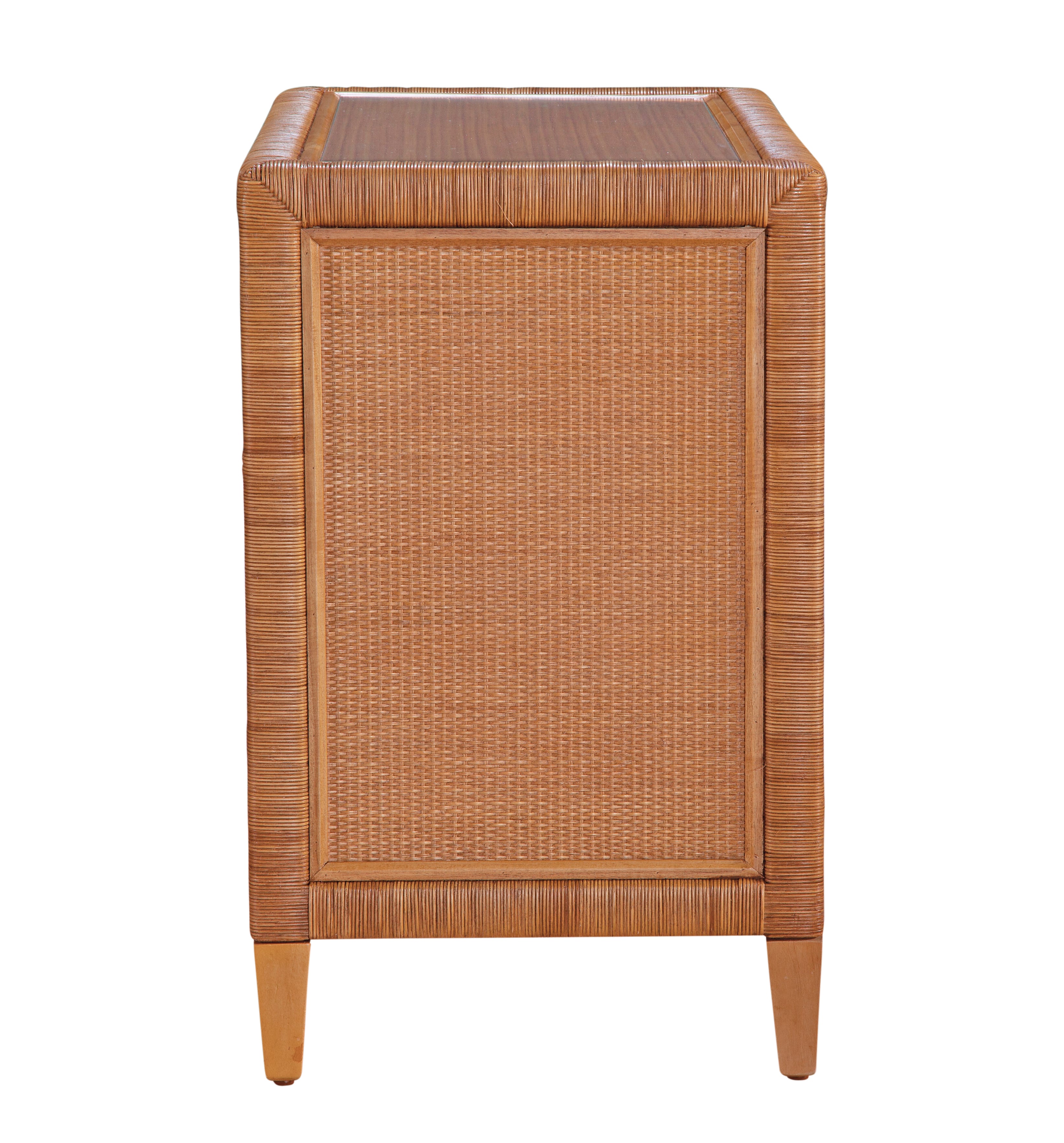 Braxton Culler Naples Naples Three Drawer Rattan Chest