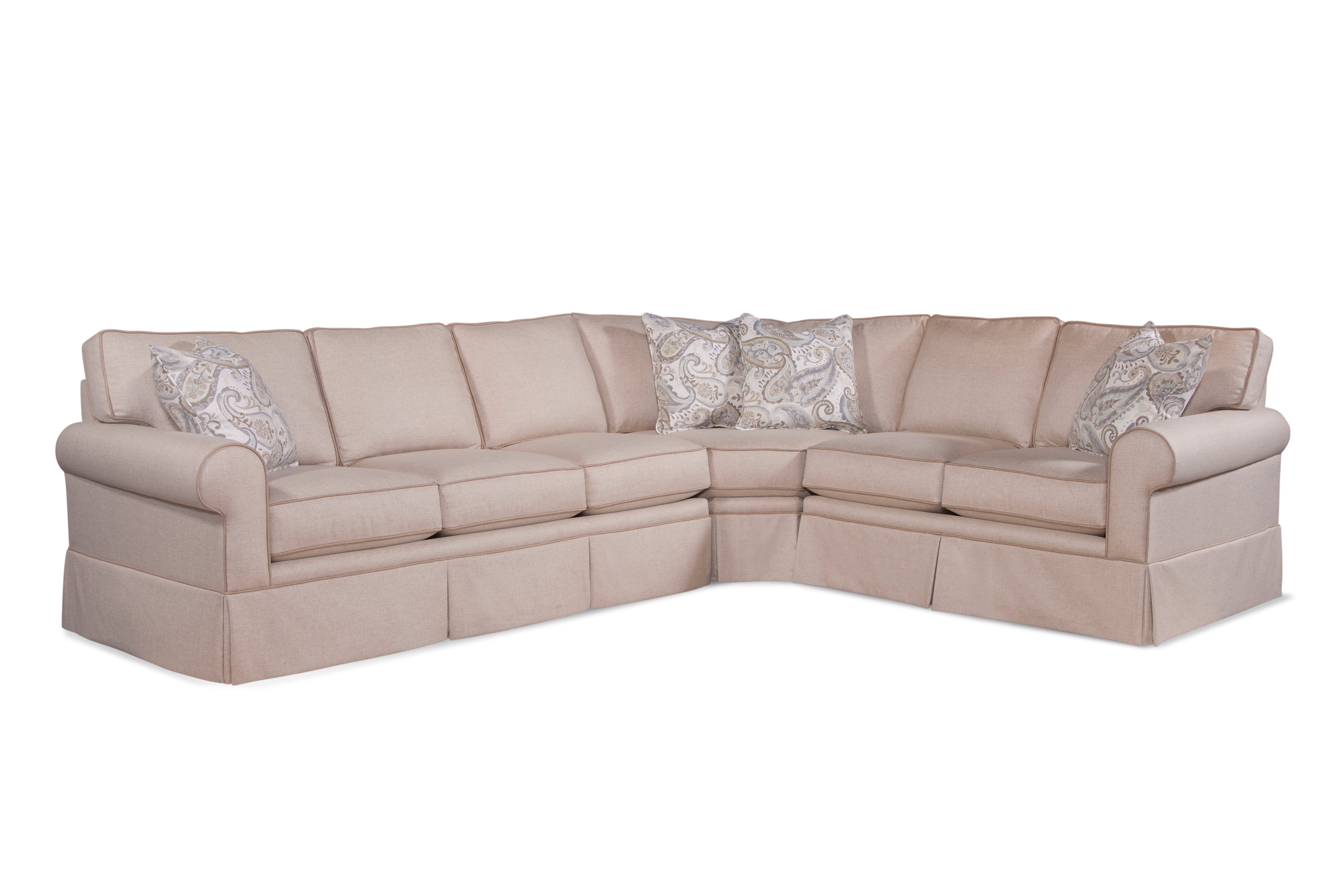 Braxton Culler Benton Benton Three-Piece Corner Sleeper Sectional
